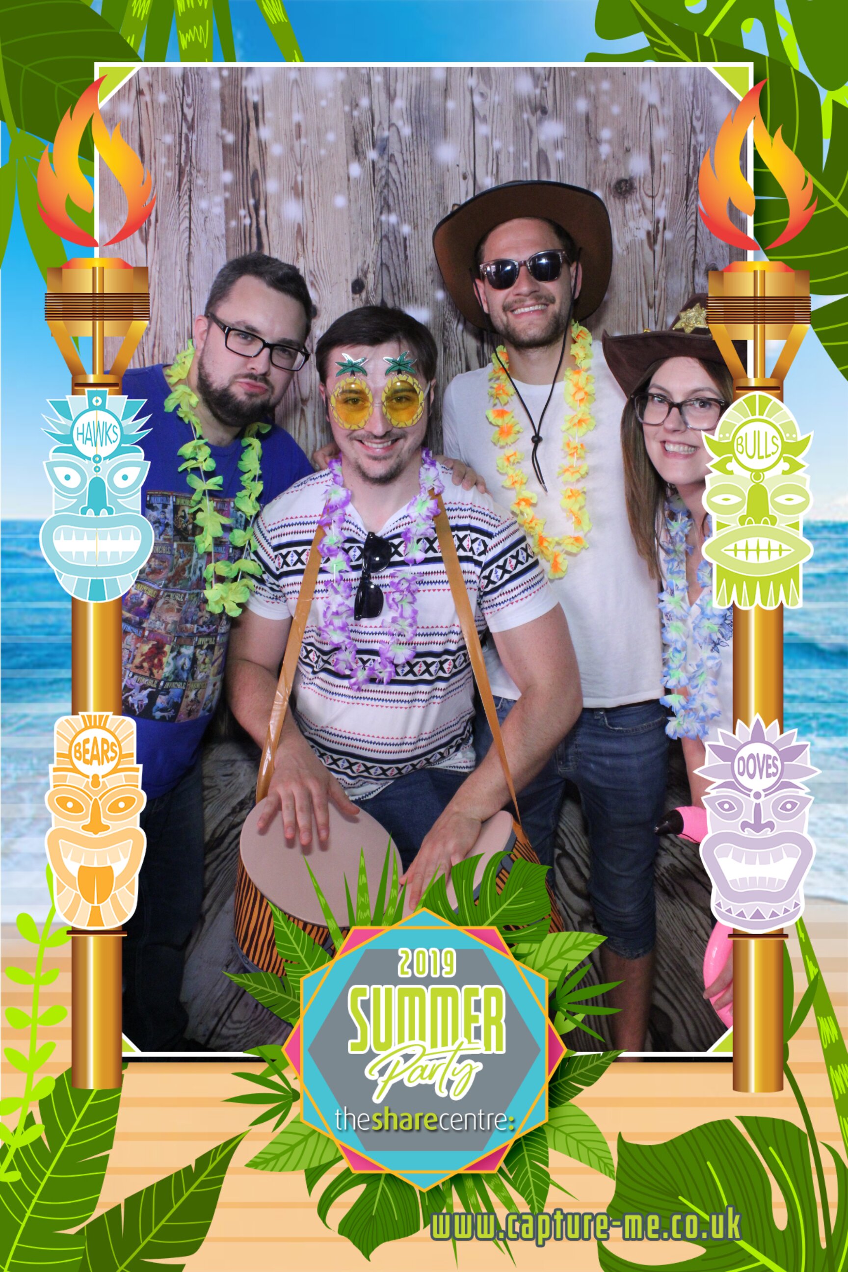 Image from The Share Centre Tiki Party